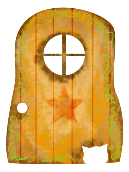 Faerie Door - Cat door