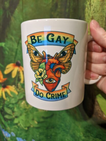 Be Gay, Do Crime mug - Image 2