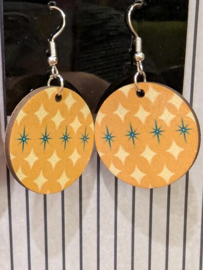 Retro Ornament Earrings - Image 2